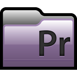 Folder Adobe Premiere Icon 256x256 png